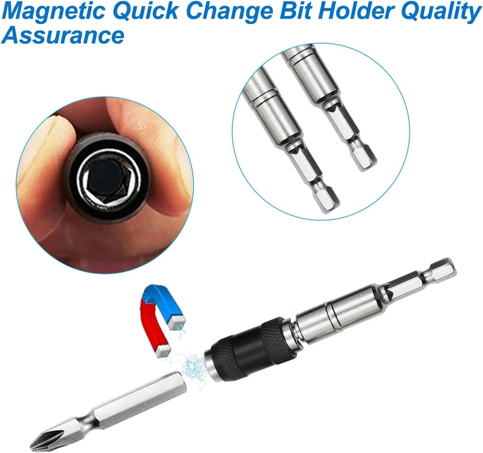 Bithalter Magnetisch Bit Verlängerung Flexibler Bit Halter - Bild 4 von 4