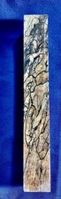 1 Stabilized Spalted Maple Intense Blackline Turning  Pen Blank 5 7/8" x 7/8" AB