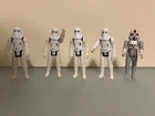 Vintage star wars action figure lot - Imperial Snowtrooper (x4) & At-At Driver