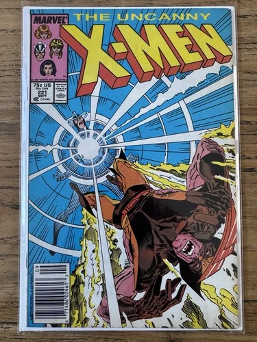 Uncanny X-Men #221 Marvel Comics 1987 newsstand - 1st app Mr. Sinister???