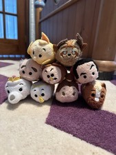 Disney Tsum Tsum Beauty And The Beast Lot of 9