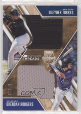 2017 Elite Extra Edition Holo Gold 8/99 Brendan Rodgers Gleyber Torres o7m