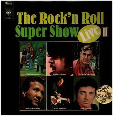 2xLP Little Richard, Carl Perkins, The Tremeloes a.o. The Rock N Roll Super S