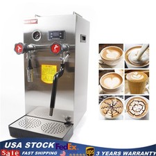 Milk Frother Steamer Full Automatic Boiling W...