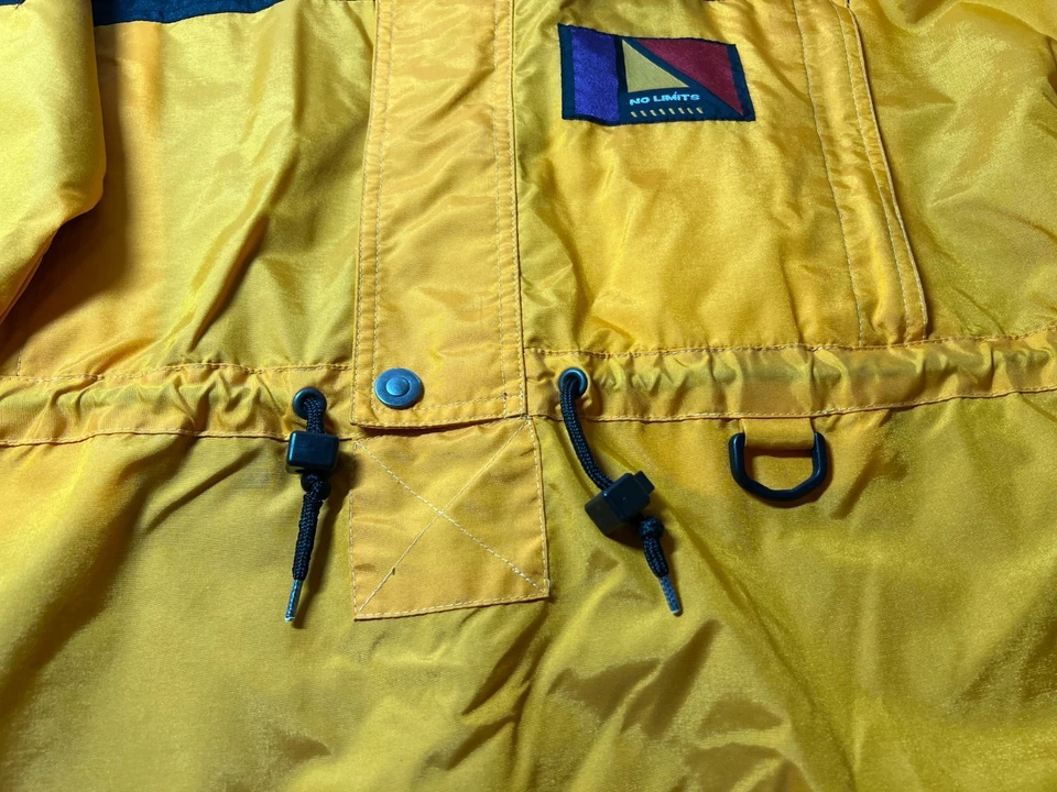 No Limits Serac Vintage Windbreaker Parka Jacket Size 38 US Med - Image 4 of 4