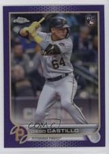 2022 Topps Chrome Update Purple Refractor Diego Castillo #USC27 0a6