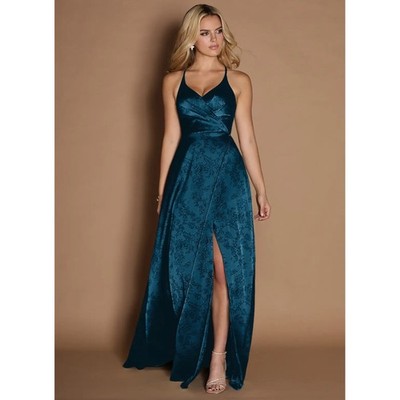Women's Azazie Atelier dress blue size 16