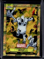 2024 Topps Chrome Marvel Sapphire Spot Gold Refractor #/50