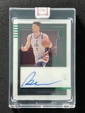 2020-21 Panini One And One Deni Avdija #RAU-DAV Emerald RC Rookie Auto /5
