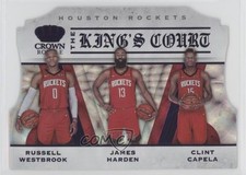 2019-20 Crown Royale The King's Court Purple 20/25 Clint Capela James Harden 7y2
