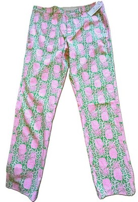 NWT Lilly Pulitzer Men's Stuff Mizner Pant Party Like a Pineapple SIZE: 42 $178