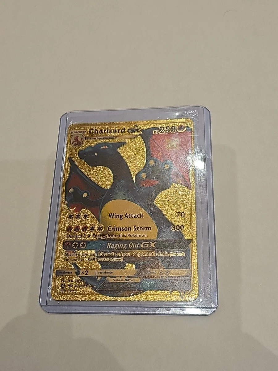 Pokemon Charizard Gold Card for sale | eBay