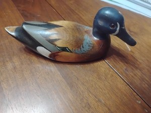 A Wooden Bird Factory Blue  Winged Teal C. Gordon 1983