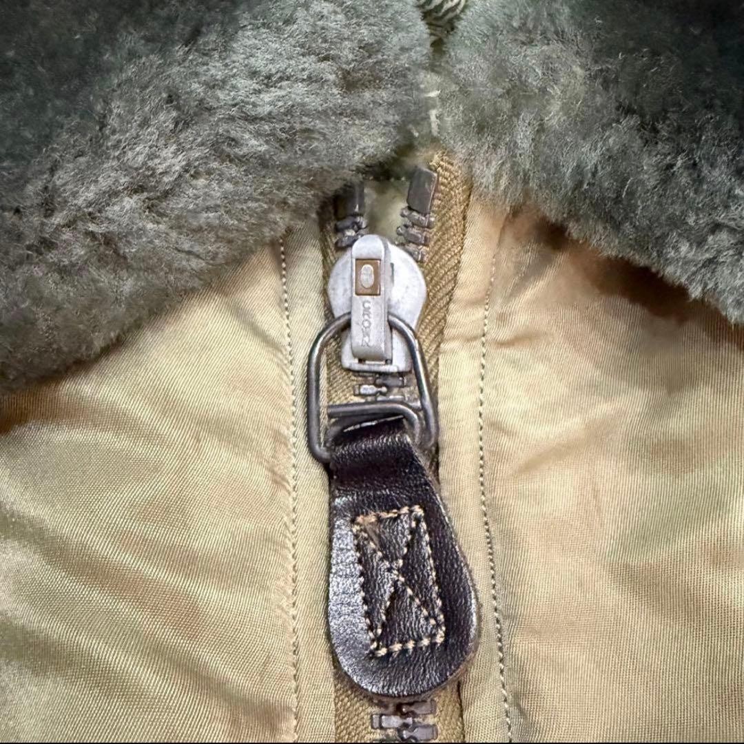 Buzz Rickson's Flight Jacket B-15D Embroidered Pa… - image 3