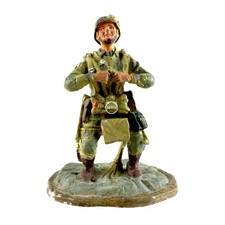 1:30 Metal W. Britain Britains WWII US Army D-Day Paratrooper Figure WWII-01
