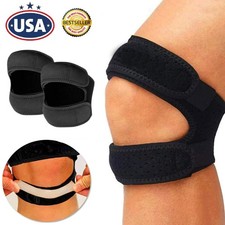 Knee Support Patella Stabilizer Strap Band Tendon Brace Joint Pain Sports Gym US