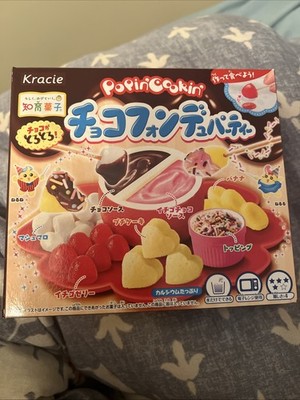 DIY Candy Kit Kracie foods Popin' Cookin chocolate fondue party from Japan