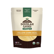 Organic Yellow Cornmeal 1.5 lb Fine Grind NonGMO, GlutenFree, SugarFree, Far...