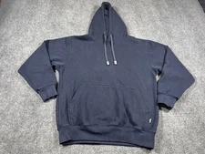 Pro Club Heavy Weight Hoodie Adult Small Hooded Pullover Navy Blue Long Sleeve