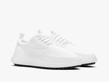 Wolf Shepherd Crossover Sneaker Mens US 12.5 White Leather Golf Shoes HAWK1682