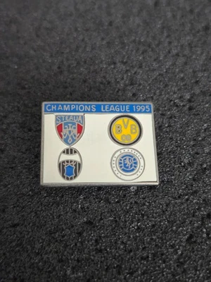 Champions League 1995 ➔ BORUSSIA DORTMUND ➔ Fussball ➔ Anstecknadel * 22946 - Bild 1 von 2