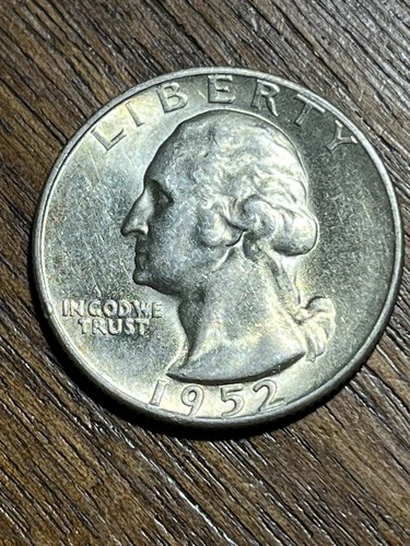 1952-S Washington Quarter - BU! - Lightly Toned - Ships Free!