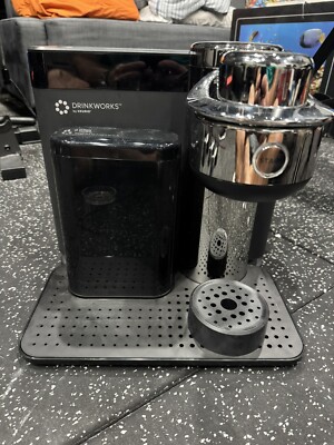Keurig Drinkworks Home Bar Drinkmaker Black TESTED 811439030694|