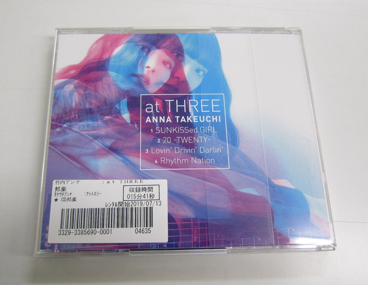 at THREE [CD][OBI] 竹内 アンナ Anna Takeuchi J-Pop JAPAN | eBay