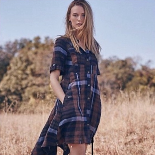 HOLDING HORSES Lexington Hi-Low Shirt 