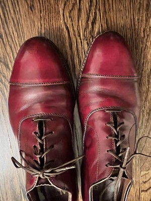 Alden 923 Brown Calfskin Straight Tip Bal