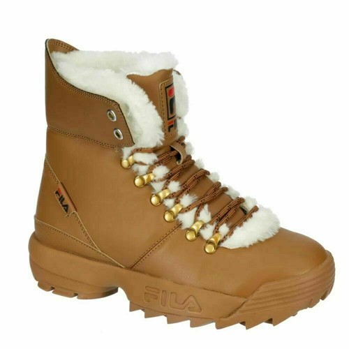 fila boots brown