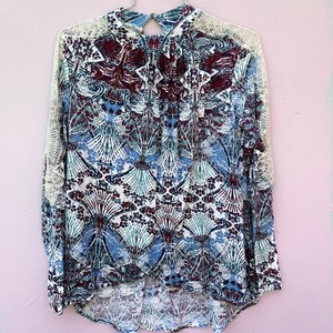 free people paisley shirts & tops
