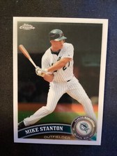 2011 Topps Chrome Mike Stanton Florida Marlins #85