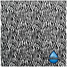 Hydrographic Film | Hydro Dip Film | Small Zebra Stripes 19" x 7 Feet