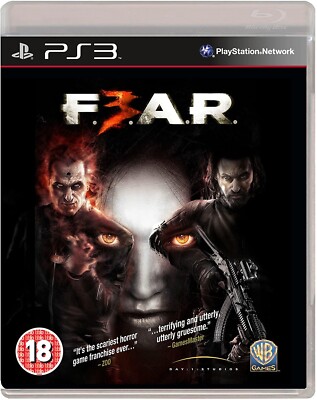 FEAR 3 F3AR Original Release PS3 RE SEALED PAL Playstation 3