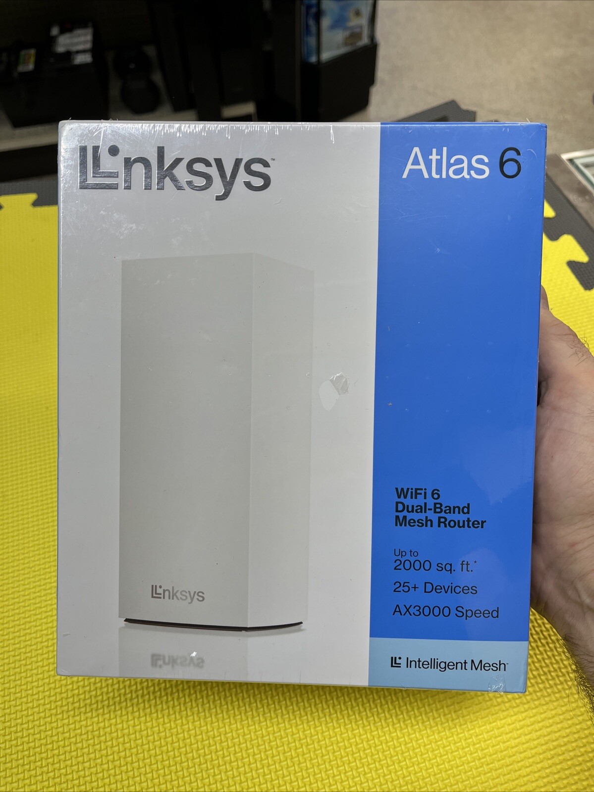 Linksys Atlas 6 Dual-Band Mesh Router WiFi 6  1-Pack  - NEW - SEALED