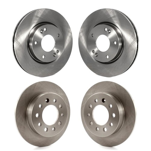 AM Autoparts G-Coated Brake Rotor Set For 2003-2008 Hyundai Tiburon – Front & Rear Performance Rotors