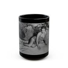 Terry Moore #49 (Vintage Female Icon) Black Coffee Mug