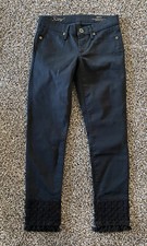 nwt Lilly Pulitzer south ocean skinny crop black size 0 Msrp: 168