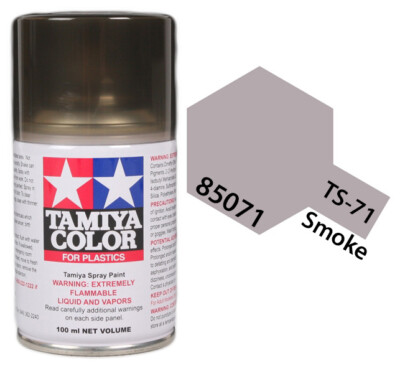 Tamiya 85071 TS-71 Smoke Lacquer Spray Paint 100ml - US