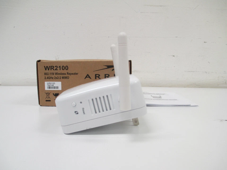 ARRIS WR2100 802.11N Wireless Repeater 2.4GHz 2x2:2 MIMO - Image 2 of 4