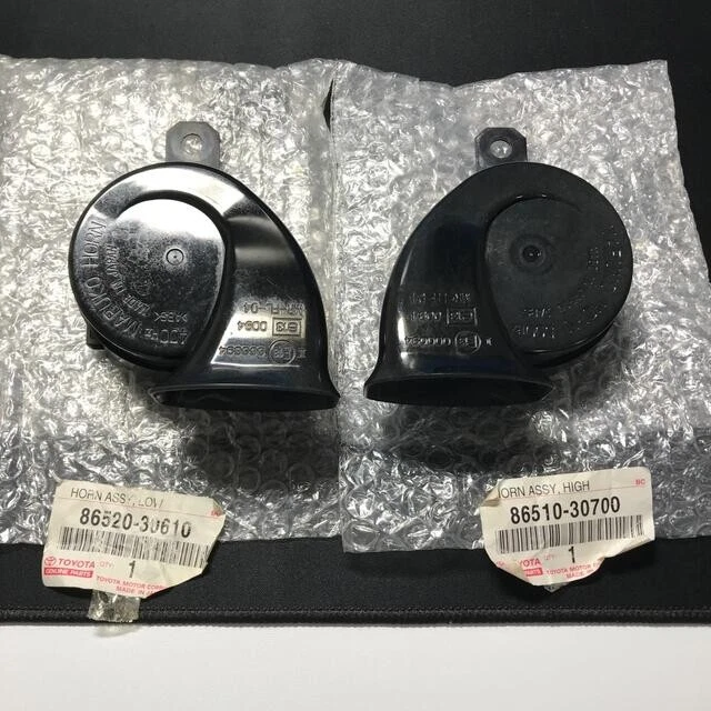 Toyota Lexus подлинный LS600 600HL гудок высоты низкого комплект 86510-30700 / 86520-30610 - Изображение 2 из 4