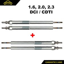 4 Diesel-Glühkerzen Zum Vorheizen Für X-TRAIL QASHQAI 1.6 DCI