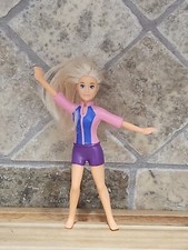 2019 Mattel McDonalds 5" SURFER BARBIE Pink Shirt Purple Shorts Happy Meal Toy
