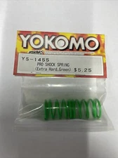 Vintage Yokomo YS-1455 Pro Shock Spring Extra Hard Green MR-4 TC Box39 