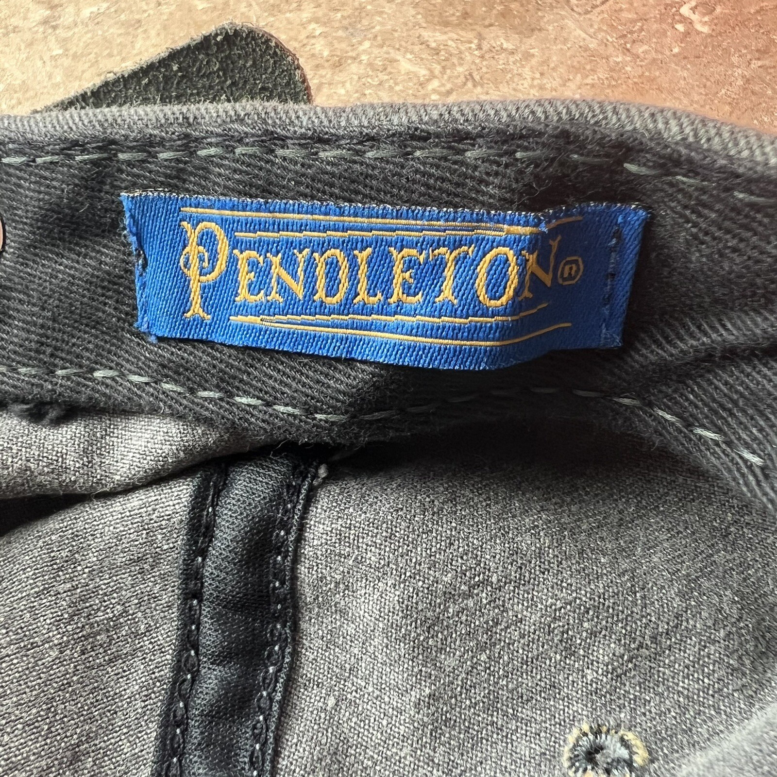 Pendleton Wool Baseball Hat Western  Bill Adjusta… - image 6