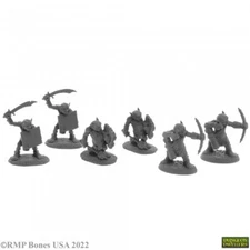 GOBLIN SKIRMISHERS Reaper Miniatures Bones USA Dungeon Dwellers REM07045 D&D