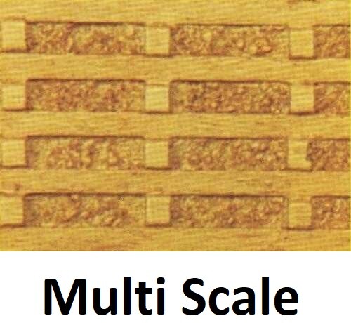 Multi Escala, Pared de Cuna de Madera, 3-1/2" X 14-1/4" Pelar y Pegar CCH-8502 | Zustand: New