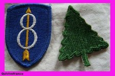 IN1789 -  LOT DE 2 PATCHES USA