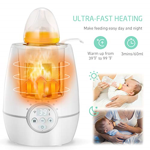 omorc baby bottle warmer